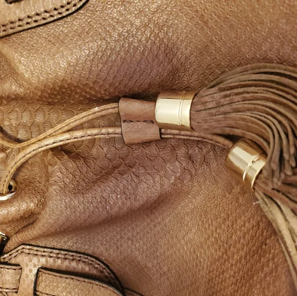 Antonio Melani Brown Weekender Bag - Picture 10 of 10